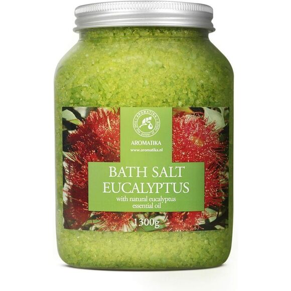 "46 Oz Eucalyptus Bath Salts For Relaxation And Body Care"